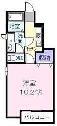 ダイトー南田園Ｂの物件間取画像